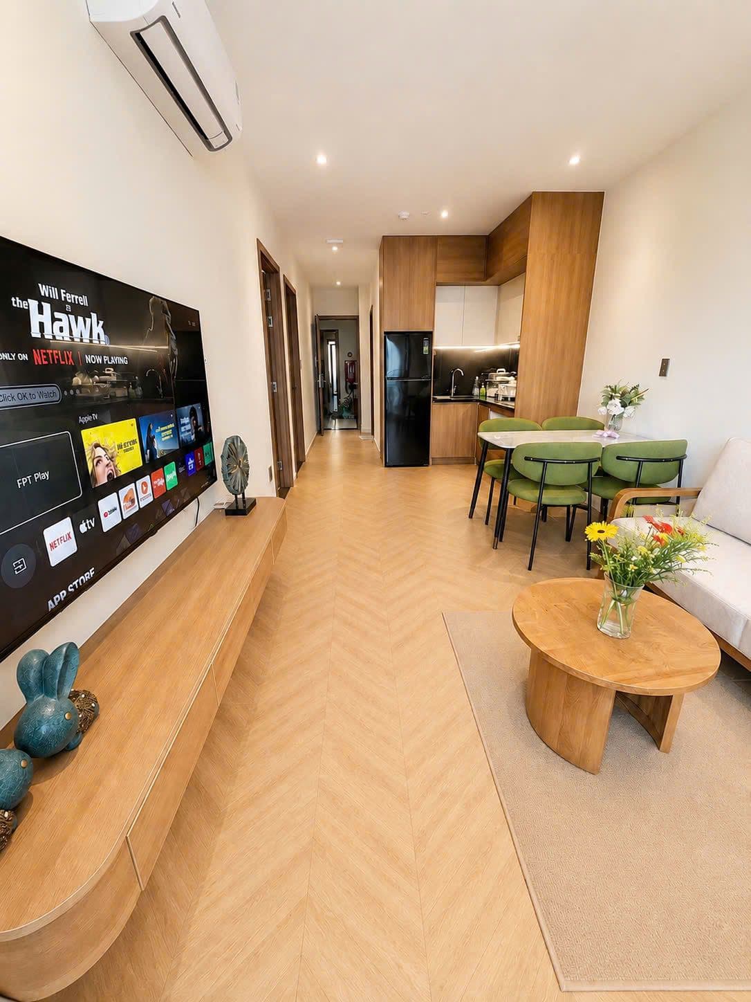 2 bedroom apartment, 80m² on Vo Nguyen Giap Street, Near Kurumi Restaurant